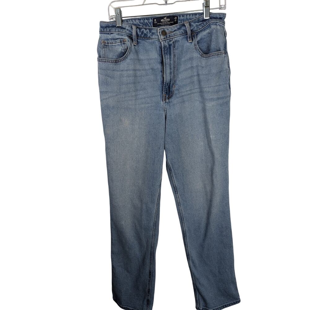 Hollister womens Jeans Sz 11 90's vintage straight 30"x31" actual meas31"x30"